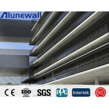 Alunewall Factory Price B1 class Fireproof acp Panel / Aluminum Composite Panel